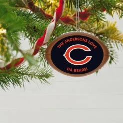 Hallmark NFL Football Chicago Bears Text Personalized Ornament 10 Hallmark NFL Football Chicago Bears Text Personalized Ornament -Hallmark online Shop NFL Football Chicago Bears Text Personalized Ornament 2499QHE1985B6 02