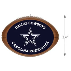 Hallmark NFL Football Dallas Cowboys Text Personalized Ornament -Hallmark online Shop NFL Football Dallas Cowboys Text Personalized Ornament 2499QHE1985B3 03