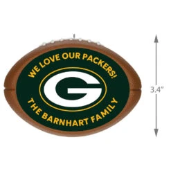 Hallmark NFL Football Green Bay Packers Text Personalized Ornament -Hallmark online Shop NFL Football Green Bay Packers Text Personalized Ornament 2499QHE1985B1 03