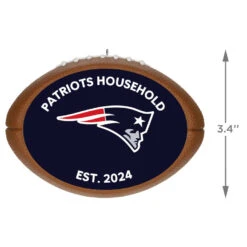 Hallmark NFL Football New England Patriots Text Personalized Ornament 11 Hallmark NFL Football New England Patriots Text Personalized Ornament -Hallmark online Shop NFL Football New England Patriots Text Personalized Ornament 2499QHE1985B8 03