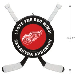 NHL Hockey Personalized Ornament, Detroit Red Wings® 9 NHL Hockey Personalized Ornament, Detroit Red Wings® -Hallmark online Shop NHLHockey Personalized Ornament Detroit Red Wings 2499QHE1925B10 03