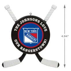 NHL Hockey Personalized Ornament, New York Rangers® 9 NHL Hockey Personalized Ornament, New York Rangers® -Hallmark online Shop NHLHockey Personalized Ornament New York Rangers 2499QHE1925B11 03