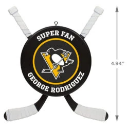 NHL Hockey Personalized Ornament, Pittsburgh Penguins® 10 NHL Hockey Personalized Ornament, Pittsburgh Penguins® -Hallmark online Shop NHLHockey Personalized Ornament Pittsburgh Penguins 2499QHE1925B12 03