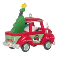 Hallmark Holiday Parade Nello's Music Shop Truck 2023 Ornament 13 Hallmark Holiday Parade Nello's Music Shop Truck 2023 Ornament -Hallmark online Shop Nellos Music Shop Truck Keepsake Ornament 1799QXR8079 06