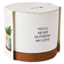 Hallmark Never Outgrow My Love Planter Handprint Kit -Hallmark online Shop Never Outgrow My Love Planter With Paints 1BBY4851 03