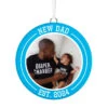 Hallmark New Dad Personalized Text And Photo Ceramic Ornament -Hallmark online Shop New Dad Personalized Round Ceramic Ornament 1999QHE1711B28 01