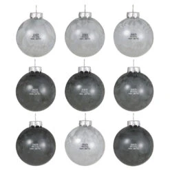 Hallmark Disney Tim Burton's The Nightmare Before Christmas Halloween Town Glass Ornaments, Set Of 9 -Hallmark online Shop Nightmare Before Christmas Glass Ball Keepsake Ornaments 2999QSB6289 06