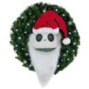 Hallmark Disney Tim Burton's The Nightmare Before Christmas Jack Skellington Wreath With Light, Sound And Motion, 24" 2 Hallmark Disney Tim Burton's The Nightmare Before Christmas Jack Skellington Wreath With Light, Sound And Motion, 24" -Hallmark online Shop Nightmare Before Christmas Jack Skellington Talking Wreath 1QFM3343 01