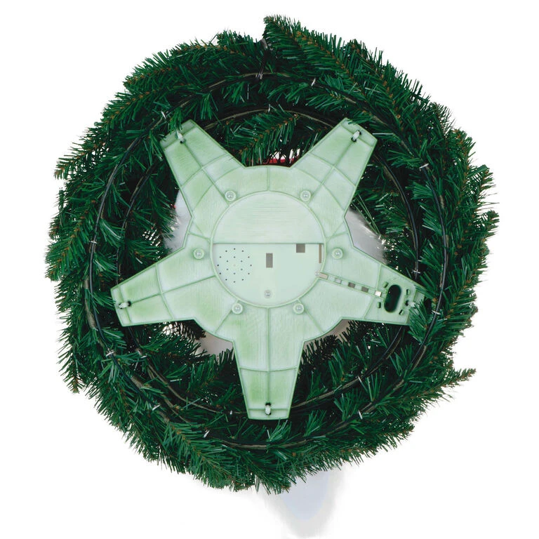 Hallmark Disney Tim Burton's The Nightmare Before Christmas Jack Skellington Wreath With Light, Sound And Motion, 24" 8 Hallmark Disney Tim Burton's The Nightmare Before Christmas Jack Skellington Wreath With Light, Sound And Motion, 24" - Image 6