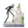 Enesco Jim Shore Disney Tim Burton's The Nightmare Before Christmas Jack With Snowman Figurine, 6.5" -Hallmark online Shop Nightmare Before Christmas Jack With Snowman Figurine 6013056 01