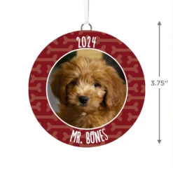 Hallmark Pet Personalized Text And Photo Ceramic Ornament -Hallmark online Shop Pet Personalized Round Ceramic Ornament 1999QHE1711B20 03
