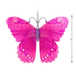 Hallmark Brilliant Butterflies Ornament -Hallmark online Shop Pink and Purple Butterfly Keepsake Ornament 1799QXR8077 03
