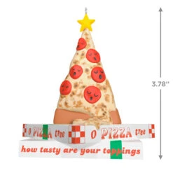 Hallmark O Pizza Tree Ornament 10 Hallmark O Pizza Tree Ornament -Hallmark online Shop Pizza Christmas Tree on Boxes Keepsake Ornament 1799QGO2857 03