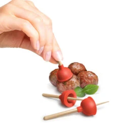 Fred Party Poopers Picks, Set Of 12 -Hallmark online Shop Plunger Party Picks 5298863 03