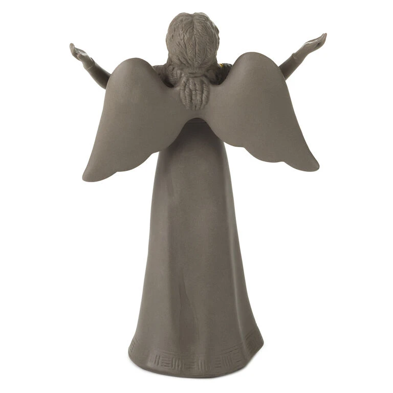 Hallmark Mahogany Power In Prayer Black Angel Figurine, 8.5" 4 Hallmark Mahogany Power In Prayer Black Angel Figurine, 8.5" - Image 2