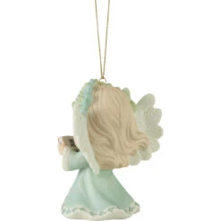 Precious Moments Wishing You Joyful Sounds Of The Season Ornament, 3.5" -Hallmark online Shop Precious Moments Angel Singing Christmas Ornament 231018 02