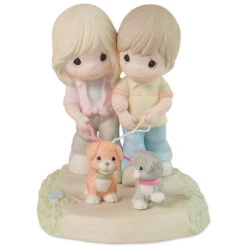 Precious Moments I’ll Never Let You Go Figurine, 5.4" 8 Precious Moments I’ll Never Let You Go Figurine, 5.4" -Hallmark online Shop Precious Moments Couple Walking Dogs Figurine 223003 03