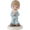 Precious Moments Blessings On Your First Communion Brunette Boy Figurine, 5.3" -Hallmark online Shop Precious Moments First Communion Brunette Boy Figurine 222022E 01