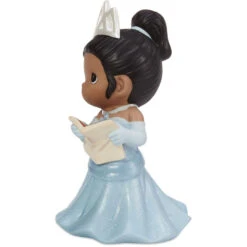 Precious Moments Disney My Dream Starts With Me Tiana Figurine, 5" -Hallmark online Shop Precious Moments Tiana in Blue Dress Figurine 211026 03