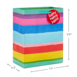 Hallmark Birthday Rainbow 8-Pack Gift Bags, Assorted Sizes And Designs -Hallmark online Shop Rainbow Birthday Gift Bags Assorted Sizes Designs 5EGB7427 05