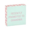 Recently Promoted To Grandma Wood Quote Sign, 4x4 2 Recently Promoted To Grandma Wood Quote Sign, 4x4 -Hallmark online Shop Recently Promoted to Grandma Wood Quote Sign 115862 01