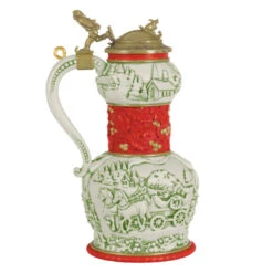 Hallmark Beer Stein Special Edition 2023 Ornament 13 Hallmark Beer Stein Special Edition 2023 Ornament -Hallmark online Shop Red Green and Gold Beer Stein Keepsake Ornament 1999QGO2807 06