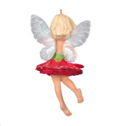 Hallmark Fairy Messengers Carnation Fairy Ornament 13 Hallmark Fairy Messengers Carnation Fairy Ornament -Hallmark online Shop Red and Green Fairy Keepsake Ornament 1499QXR8007 06