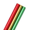 Hallmark Red, Green, Gold Foil 3-Pack Christmas Wrapping Paper, 60 Sq. Ft. 2 Hallmark Red, Green, Gold Foil 3-Pack Christmas Wrapping Paper, 60 Sq. Ft. -Hallmark online Shop RedGreenGold Foil 3Pack Christmas Wrapping Paper 5JXW1067 01
