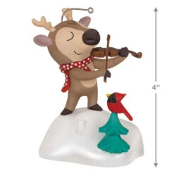 Hallmark Festive Fiddler Musical Ornament -Hallmark online Shop Reindeer Playing Violin Musical Keepsake Ornament 2199QGO2937 03