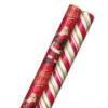 Hallmark Santa And Stripes 2-Pack Christmas Wrapping Paper Assortment, 160 Sq. Ft. 1 Hallmark Santa And Stripes 2-Pack Christmas Wrapping Paper Assortment, 160 Sq. Ft. -Hallmark online Shop Santa and Stripes Assorted Christmas Wrapping Paper 5JXW1055 01