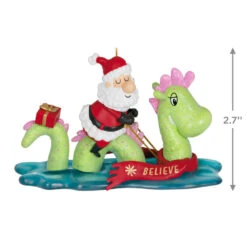 Hallmark Just Believe Ornament -Hallmark online Shop Santa on Loch Ness Monster Keepsake Ornament 2199QGO2859 03