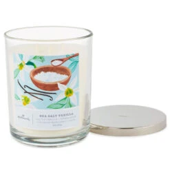 Hallmark Sea Salt Vanilla 3-Wick Jar Candle, 16 Oz. 7 Hallmark Sea Salt Vanilla 3-Wick Jar Candle, 16 Oz. -Hallmark online Shop Sea Salt Vanilla 3Wick Jar Candle 1BGC1064 03
