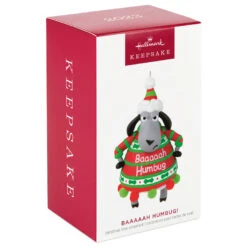 Hallmark Baaaaah Humbug! Ornament -Hallmark online Shop Sheep in Baaaaah Humbug Sweater Keepsake Ornament 1799QGO2849 04