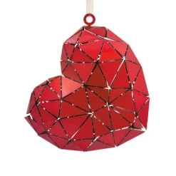Signature Heart Metal Hallmark Ornament 9 Signature Heart Metal Hallmark Ornament -Hallmark online Shop Signature Heart Metal Christmas Ornament 1HDL2172 06
