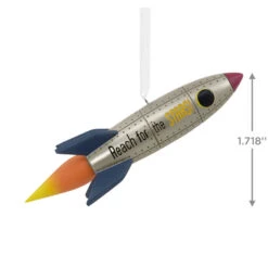 Signature Rocket Ship Hallmark Ornament -Hallmark online Shop Signature Rocket Ship Christmas Ornament 1HDL2176 03
