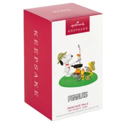 Hallmark The Peanuts® Gang Pancake Pals Ornament -Hallmark online Shop Snoopy Beagle Scouts Pancake Breakfast Keepsake Ornament 1899QXI7049 04