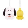 Better Together Snoopy And Woodstock Magnetic Hallmark Ornaments, Set Of 2 -Hallmark online Shop Snoopy and Woodstock Christmas Ornaments 3HCM2133 01