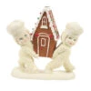 Enesco Snowbabies Carry It Gingerly Figurine, 5.24" 2 Enesco Snowbabies Carry It Gingerly Figurine, 5.24" -Hallmark online Shop Snowbabies Carry a Gingerbread House Figurine 6012278 01