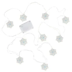 Hallmark Snowflake 10-Light Christmas String Lights, 10' 13 Hallmark Snowflake 10-Light Christmas String Lights, 10' -Hallmark online Shop Snowflakes Keepsake Christmas Light String 1QSB6297 06
