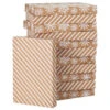Hallmark Snowflakes And Stripes 12-Pack Designed Brown Shirt Boxes -Hallmark online Shop Snowflakes and Stripes 12Pack Designed Shirt Boxes 5XBC1123 01