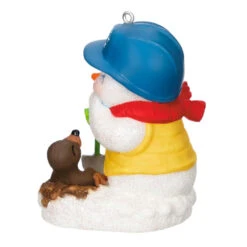 Hallmark Snow Buddies 2023 Ornament -Hallmark online Shop Snowman and Gopher Keepsake Ornament 1799QXR8037 06