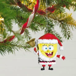 Hallmark Nickelodeon SpongeBob SquarePants Santa Ornament -Hallmark online Shop SpongeBob Santa Keepsake Ornament 1899QXI7367 02