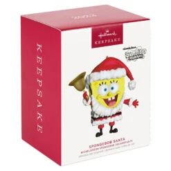 Hallmark Nickelodeon SpongeBob SquarePants Santa Ornament -Hallmark online Shop SpongeBob Santa Keepsake Ornament 1899QXI7367 04