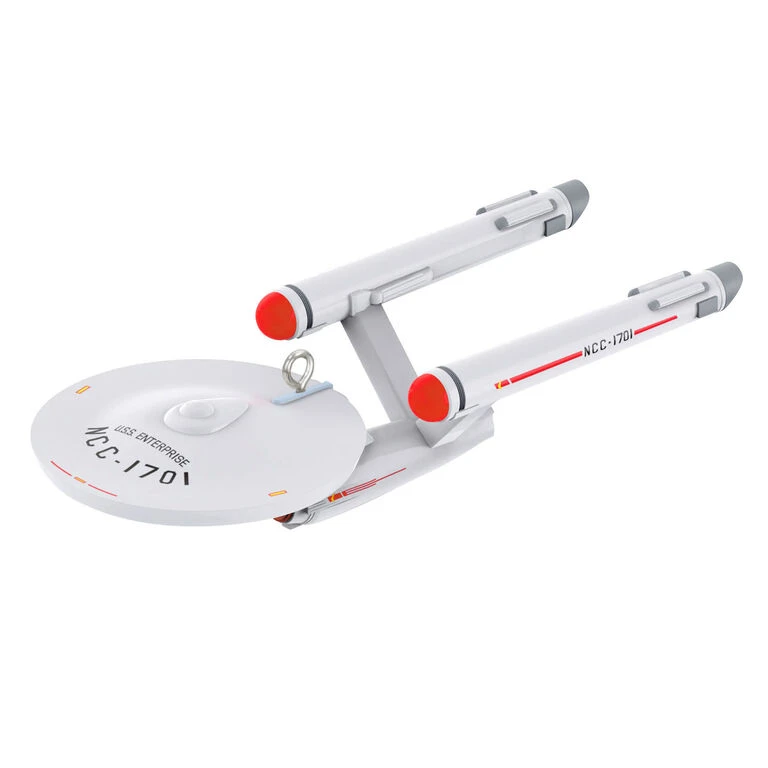 Hallmark Mini Star Trek™ U.S.S. Enterprise NCC-1701 Ornament, 0.035" 3 Hallmark Mini Star Trek™ U.S.S. Enterprise NCC-1701 Ornament, 0.035"