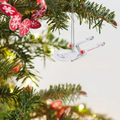 Hallmark Mini Star Trek™ U.S.S. Enterprise NCC-1701 Ornament, 0.035" 10 Hallmark Mini Star Trek™ U.S.S. Enterprise NCC-1701 Ornament, 0.035" -Hallmark online Shop Star Trek USS Enterprise Keepsake Ornament 1099QXM9327 02