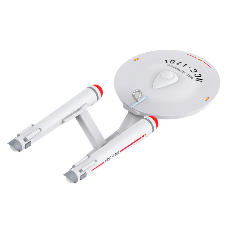 Hallmark Mini Star Trek™ U.S.S. Enterprise NCC-1701 Ornament, 0.035" 8 Hallmark Mini Star Trek™ U.S.S. Enterprise NCC-1701 Ornament, 0.035" - Image 6