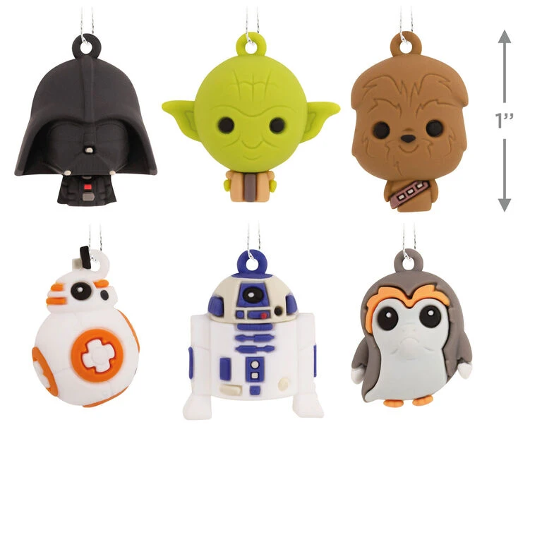 Mini Star Wars™ Shatterproof Hallmark Ornaments, Set Of 6 5 Mini Star Wars™ Shatterproof Hallmark Ornaments, Set Of 6 - Image 3