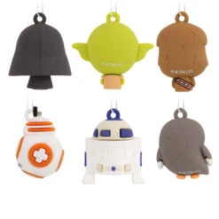 Mini Star Wars™ Shatterproof Hallmark Ornaments, Set Of 6 11 Mini Star Wars™ Shatterproof Hallmark Ornaments, Set Of 6 -Hallmark online Shop Star Wars Characters Miniature Christmas Ornaments Set of 6 2HCM6129 06