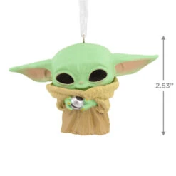 Star Wars: The Mandalorian™ Grogu™ Funko POP!® Hallmark Ornament -Hallmark online Shop Star Wars The Mandalorian Grogu Funko POP Christmas Ornament 3HCM1098 03