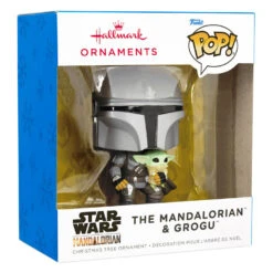 Star Wars The Mandalorian™ With Grogu™ Funko POP!® Hallmark Ornament 10 Star Wars The Mandalorian™ With Grogu™ Funko POP!® Hallmark Ornament -Hallmark online Shop Star Wars The Mandalorian With Grogu Funko POP Christmas Ornament 3HCM1103 04
